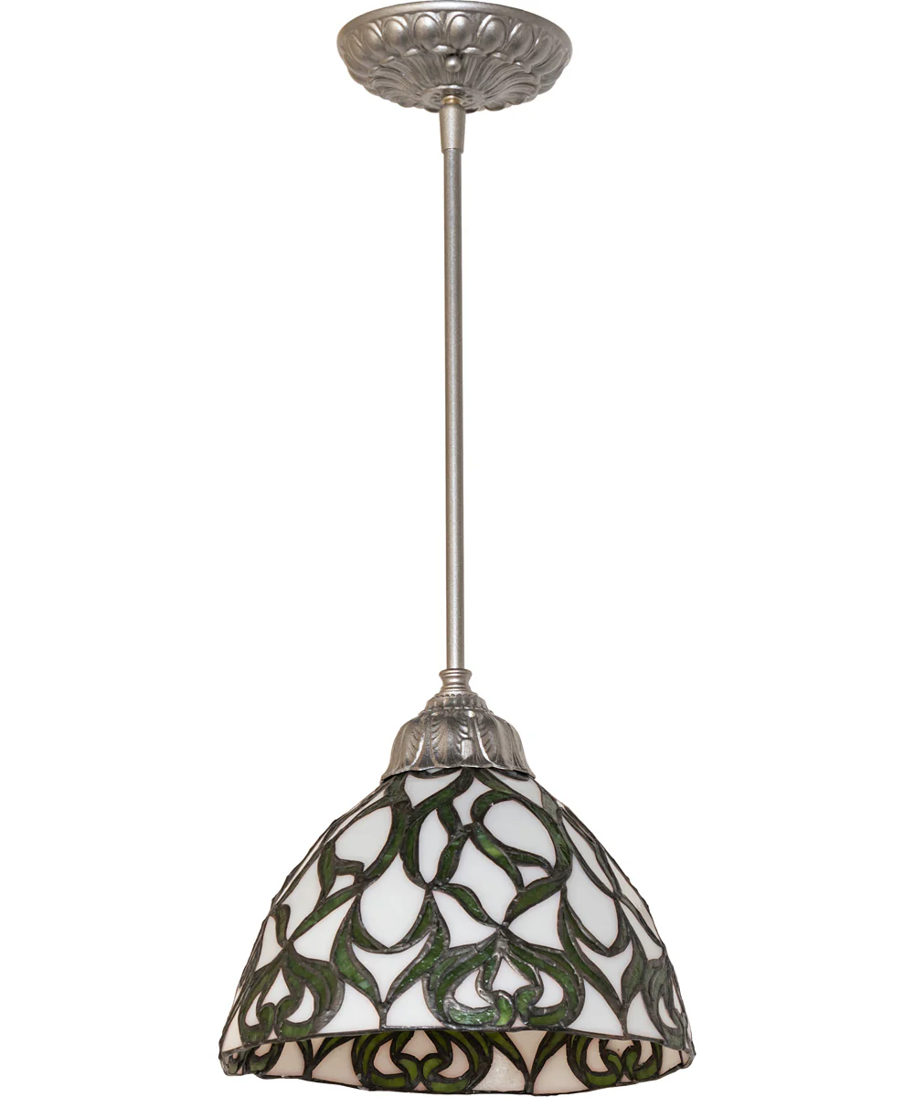 10" Wide Grand Tulip Medallion Pendant - Image 2