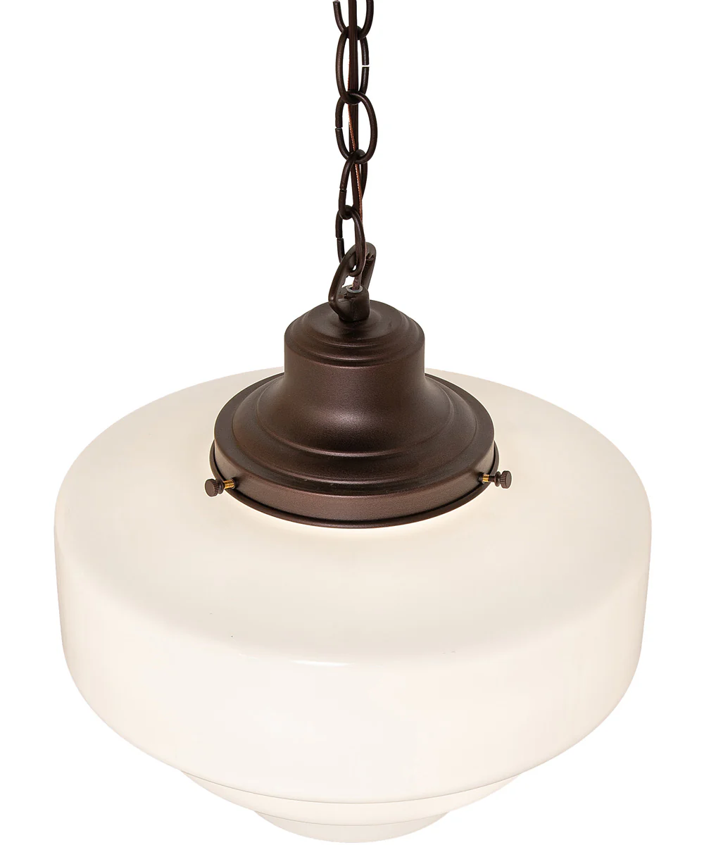 13" Wide Revival Schoolhouse Pendant - Image 3