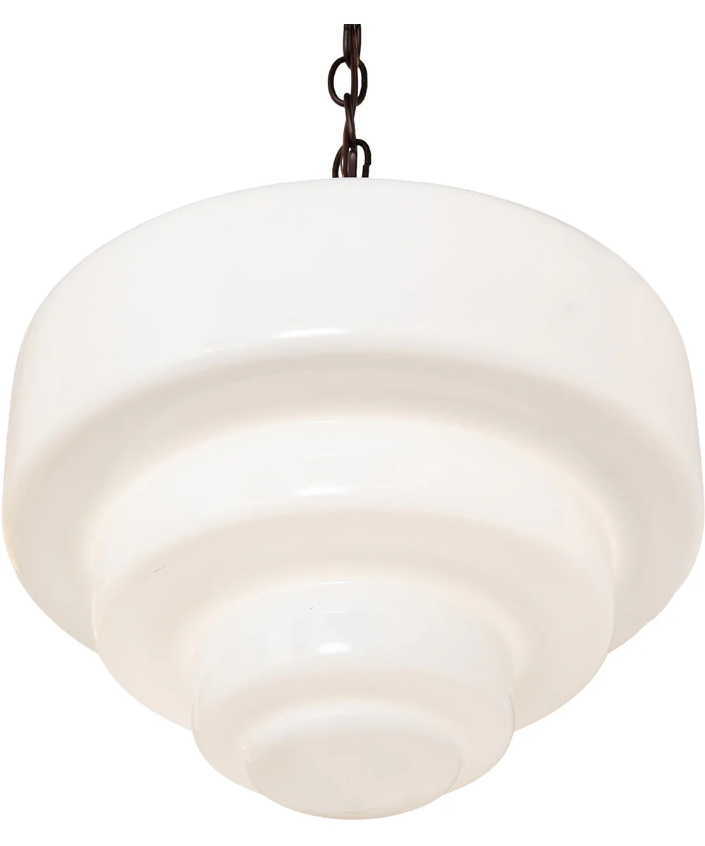 13" Wide Revival Schoolhouse Pendant - Image 5