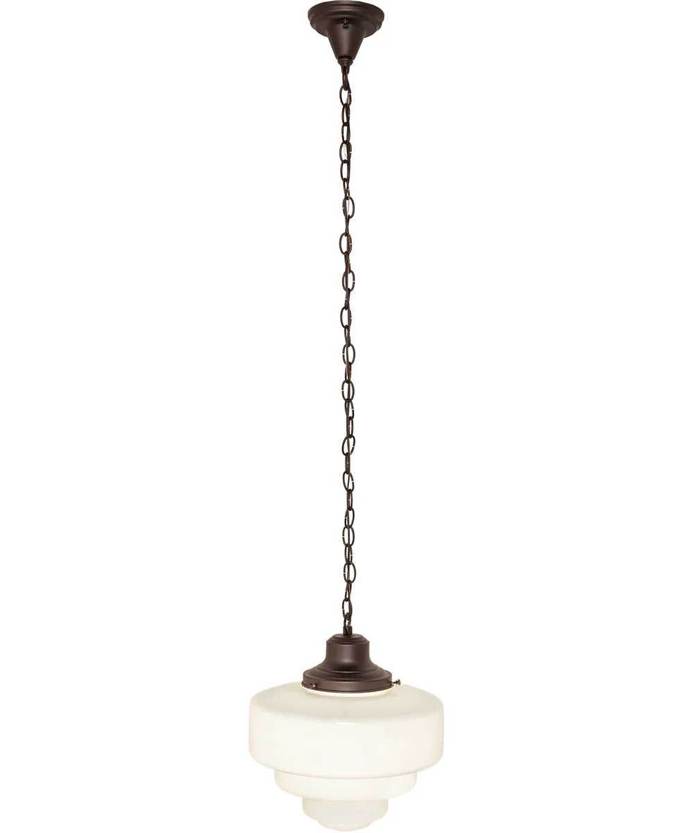 13" Wide Revival Schoolhouse Pendant - Image 9