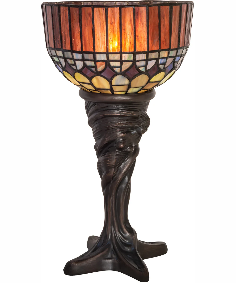 15" High Tiffany Candice Mini Lamp - Image 2