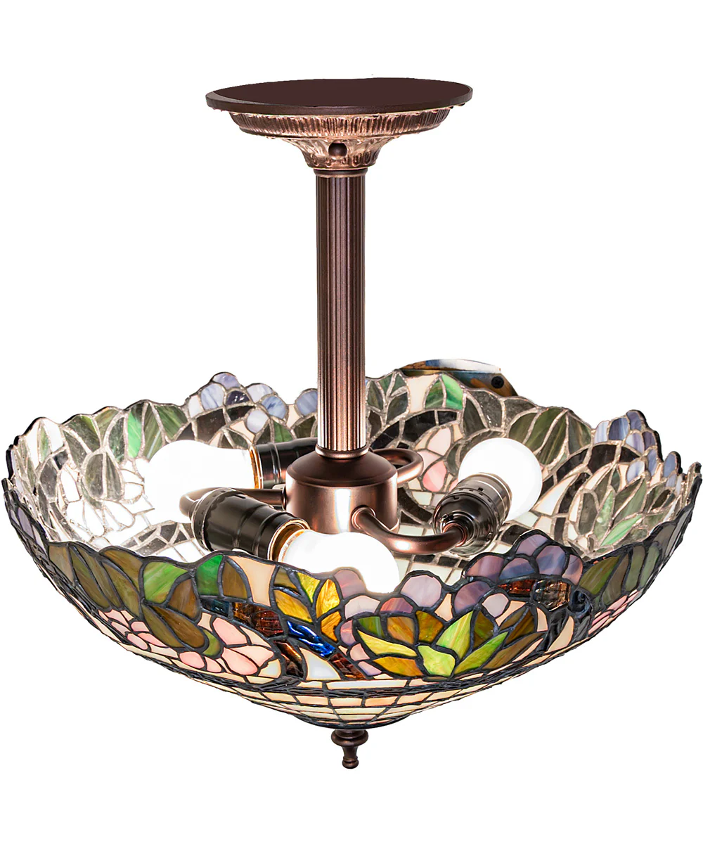 15" Wide Handel Grapevine Semi-Flush Mount - Image 3