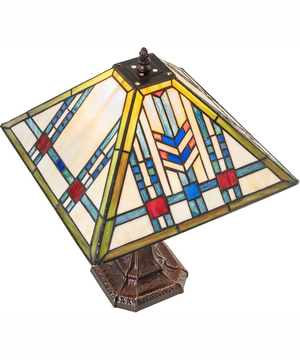 18.5" High Prairie Wheat Table Lamp - Image 4