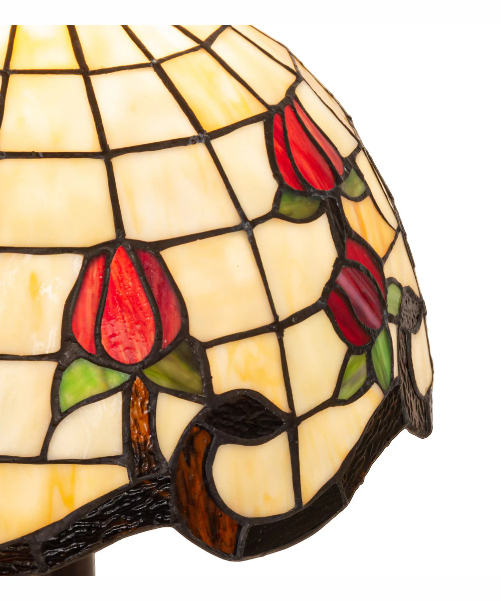 19" High Roseborder Table Lamp - Image 7
