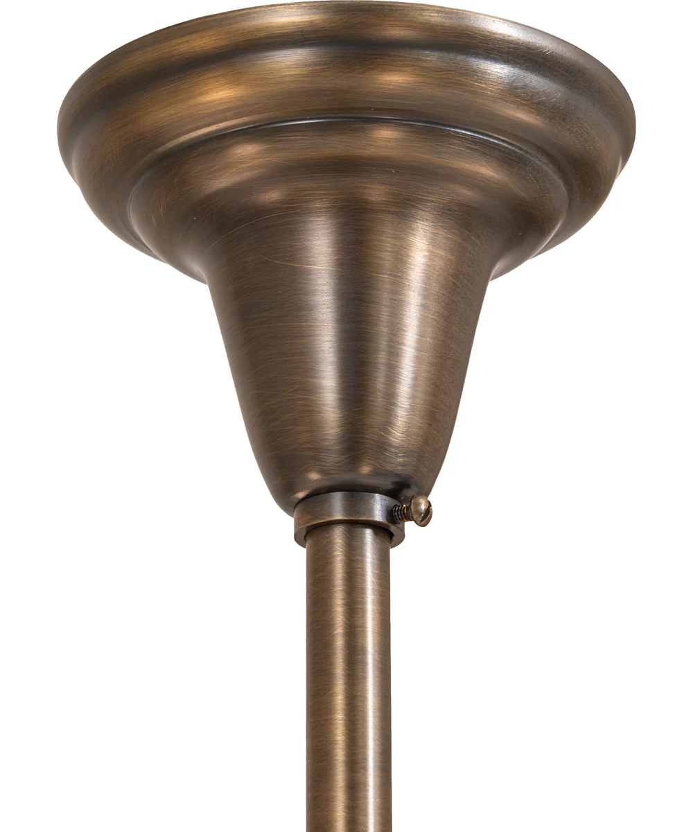 27" Wide Revival Oyster Bay Goblet 4 Light Chandelier - Image 9