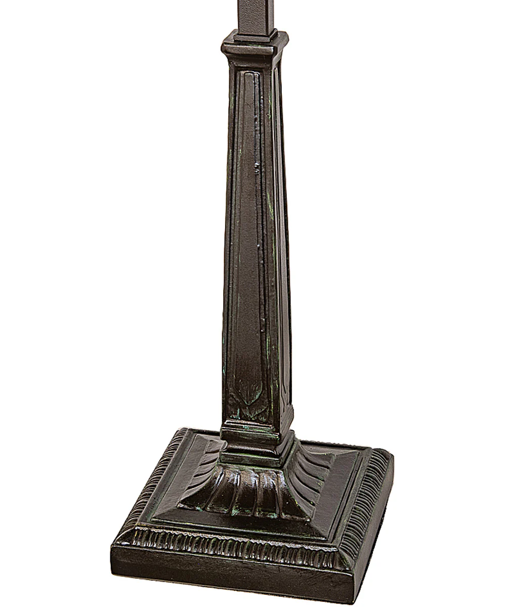 28" High Diamond Band Mission Table Lamp - Image 5