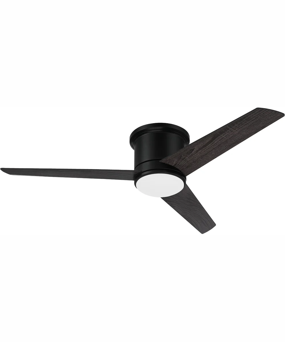 52" Cole 1-Light Ceiling Fan Flat Black - Image 8