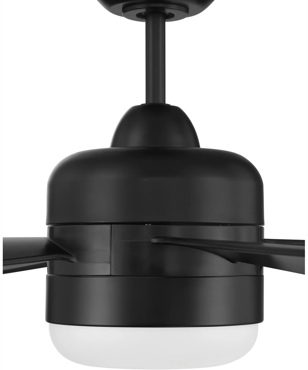 52" Sebastion 2-Light Indoor/Outdoor Ceiling Fan Flat Black - Image 3