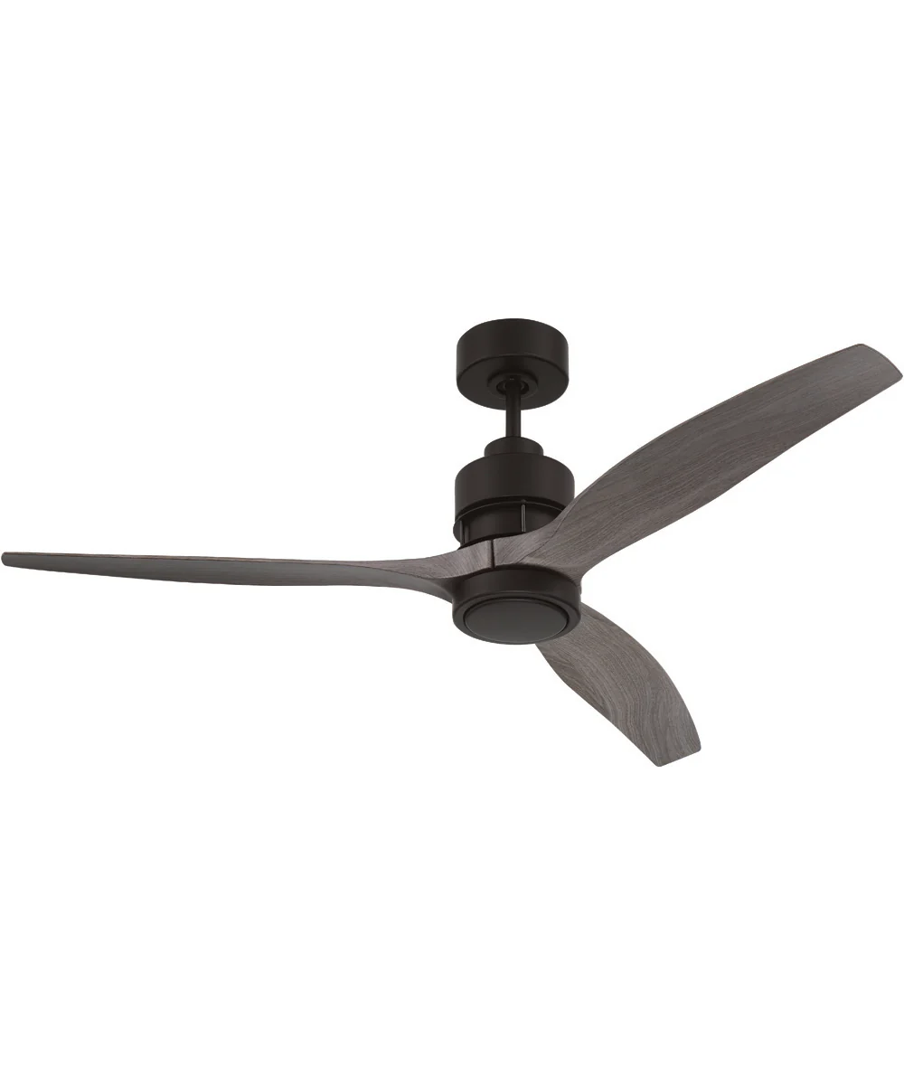 52" Sonnet 1-Light Ceiling Fan Flat Black - Image 4