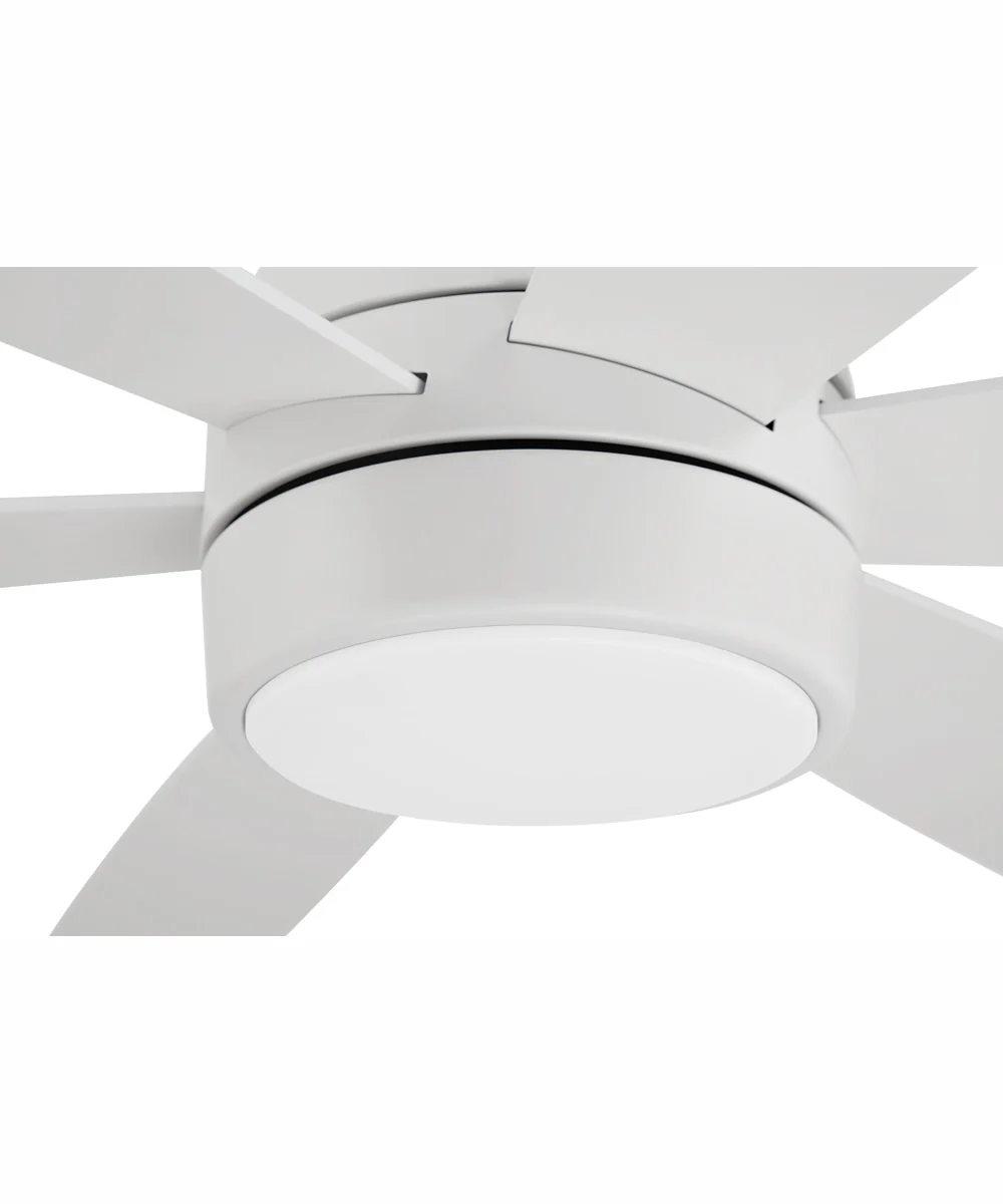 52" Trevor 1-Light Ceiling Fan White - Image 8