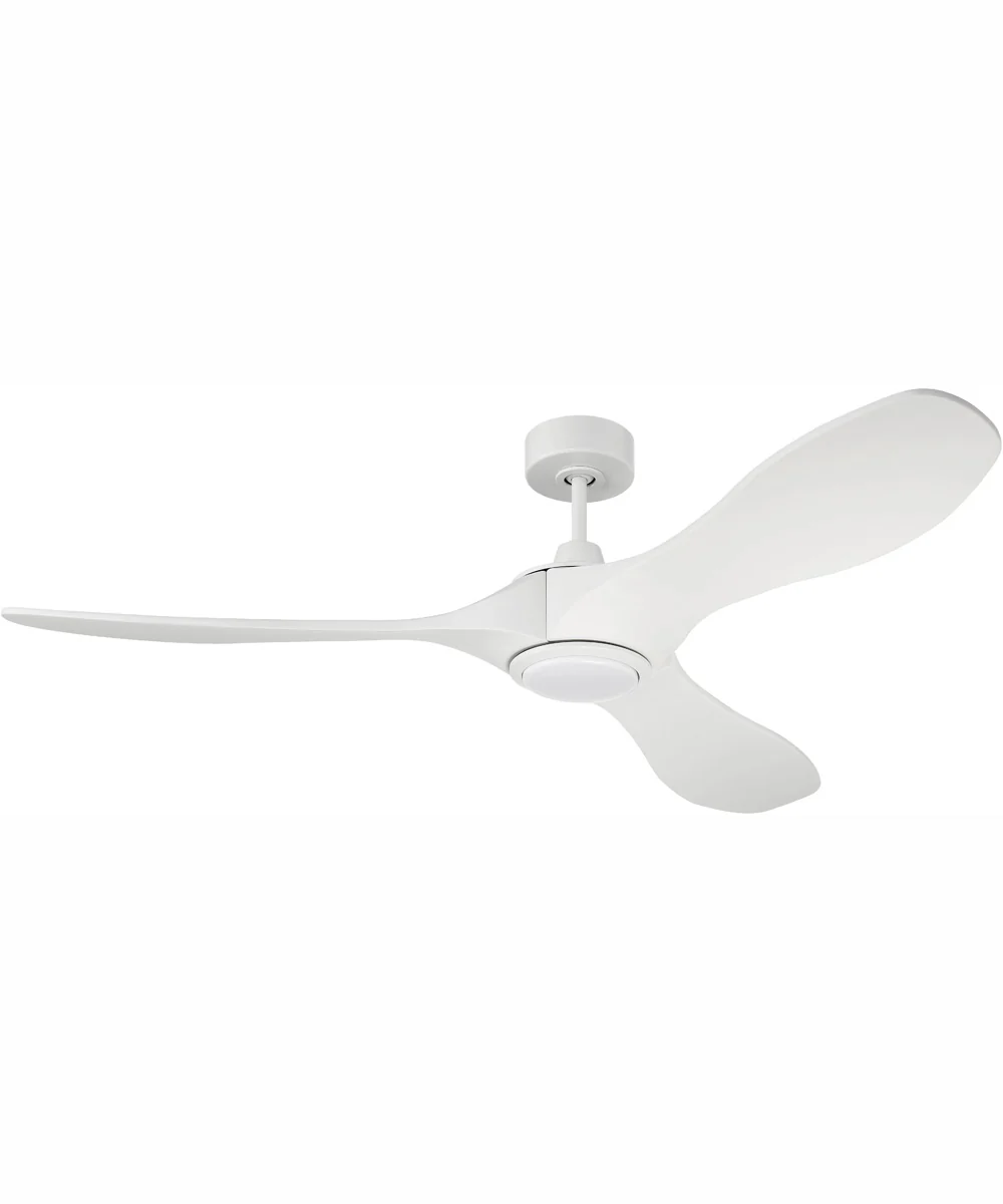 60" Envy 1-Light Indoor/Outdoor Ceiling Fan White - Image 8
