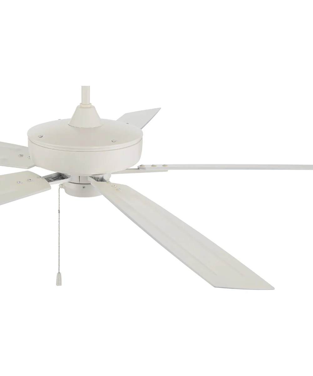 60" Outdoor Super Pro 60 Indoor/Outdoor Ceiling Fan White - Image 3