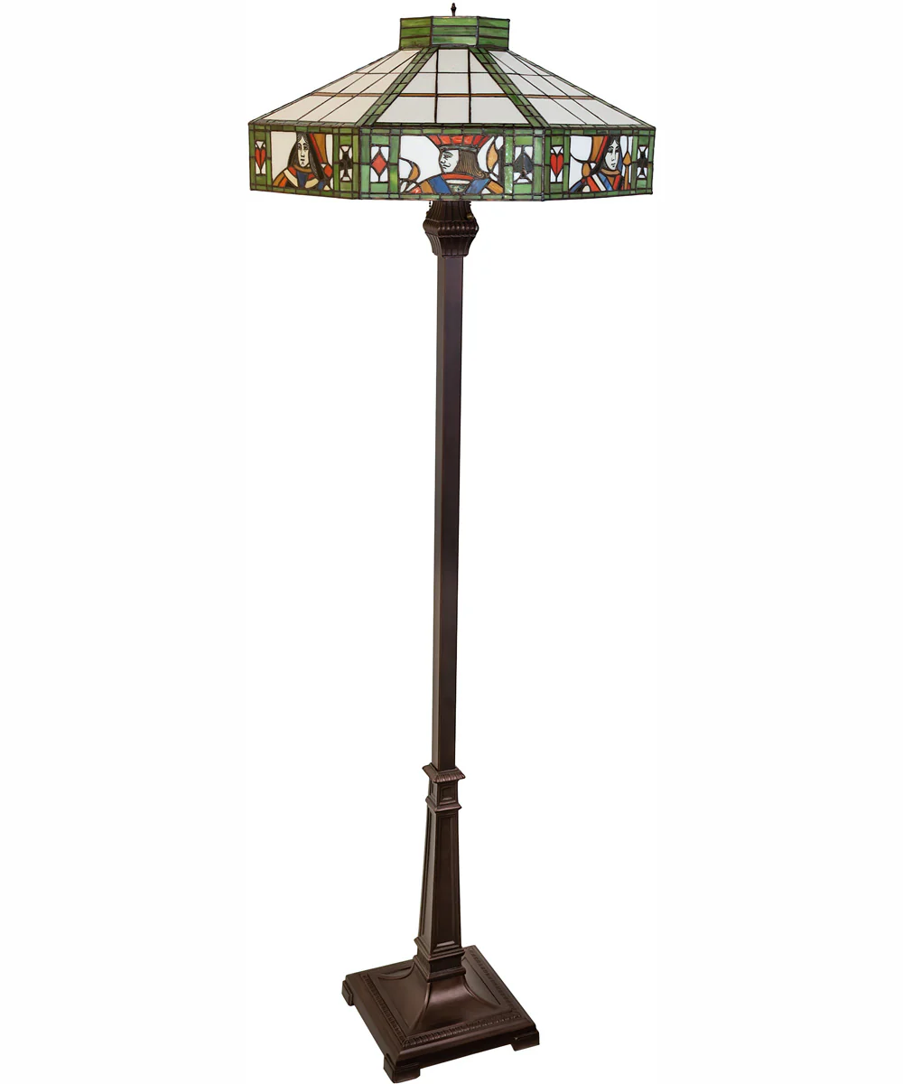 65" High Poker Face Floor Lamp - Image 3