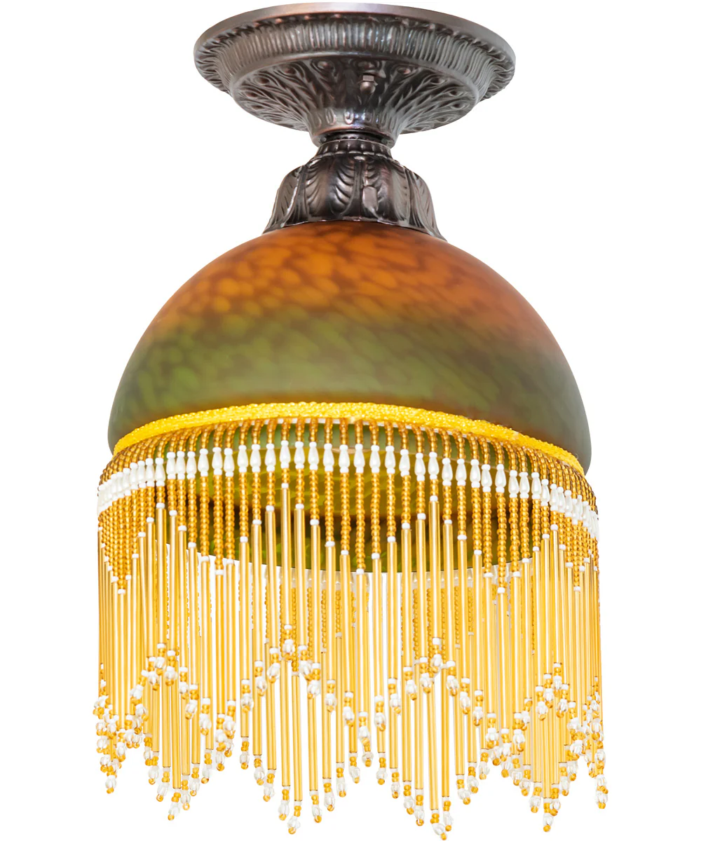 8" Wide Roussillon Flushmount Ceiling Light - Image 2