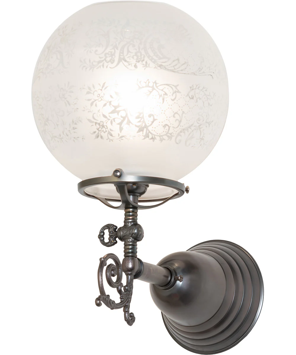 8" Wide Revival Gas & Electric Wall Sconce