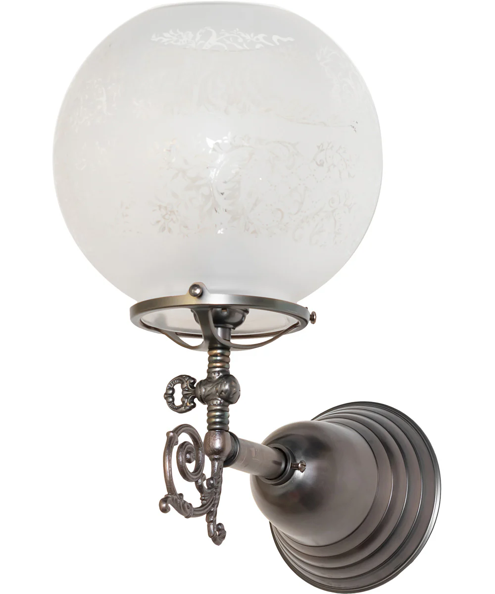 8" Wide Revival Gas & Electric Wall Sconce - Image 2