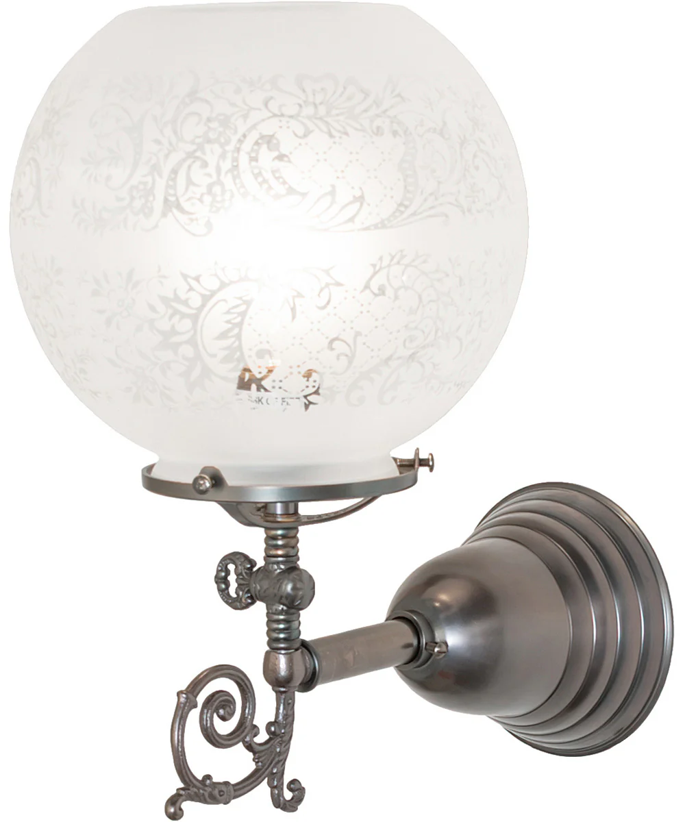 8" Wide Revival Gas & Electric Wall Sconce - Image 3