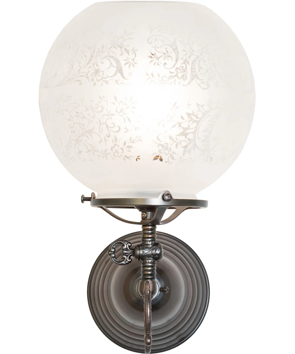 8" Wide Revival Gas & Electric Wall Sconce - Image 4