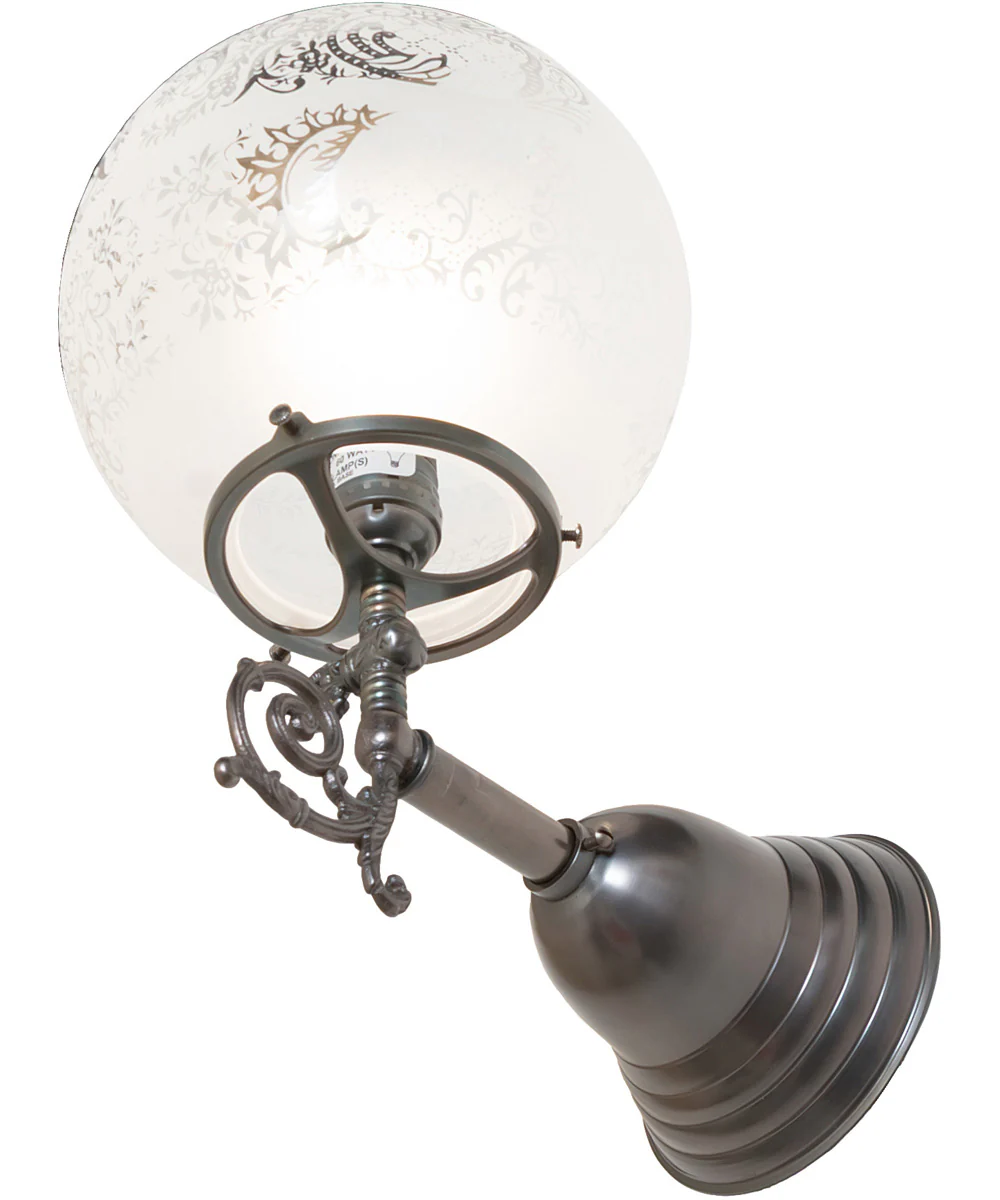 8" Wide Revival Gas & Electric Wall Sconce - Image 5