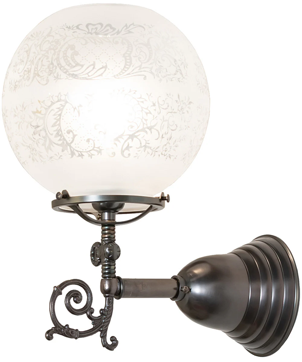 8" Wide Revival Gas & Electric Wall Sconce - Image 6