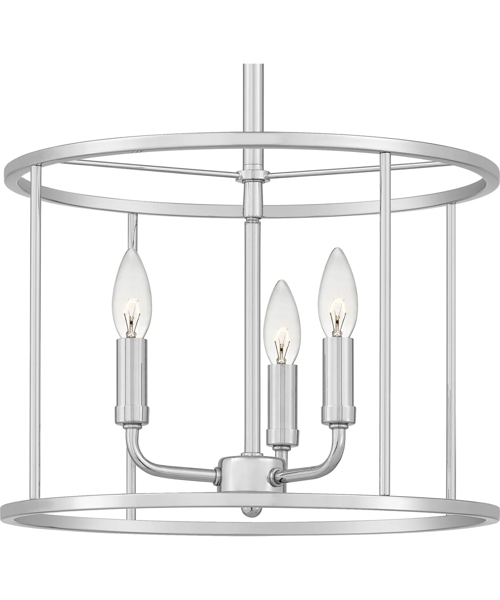 Abner 3-light Pendant Polished Chrome - Image 6
