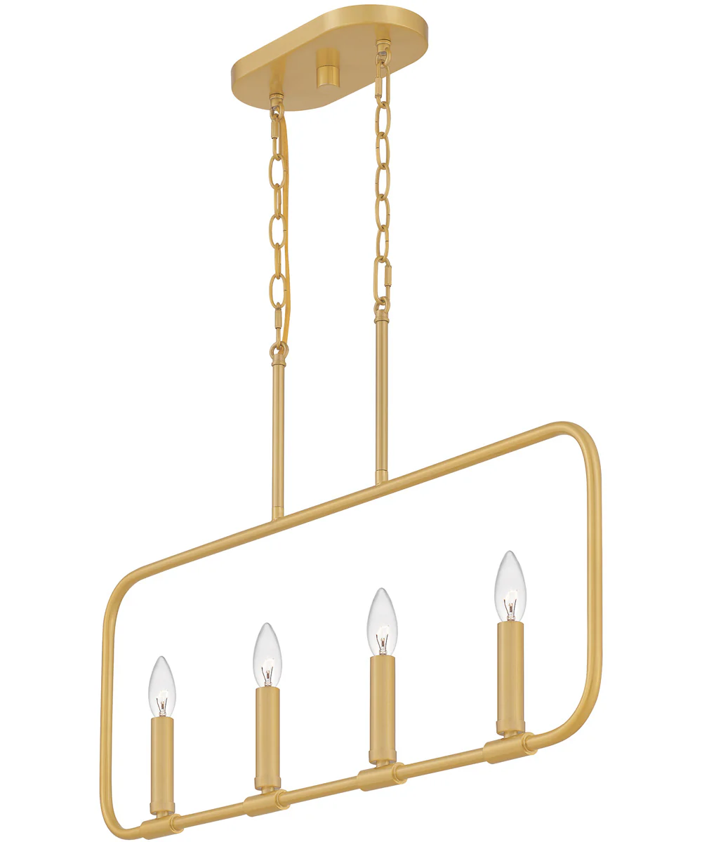 Abner 4-light Island Light Aged Brass - Image 5