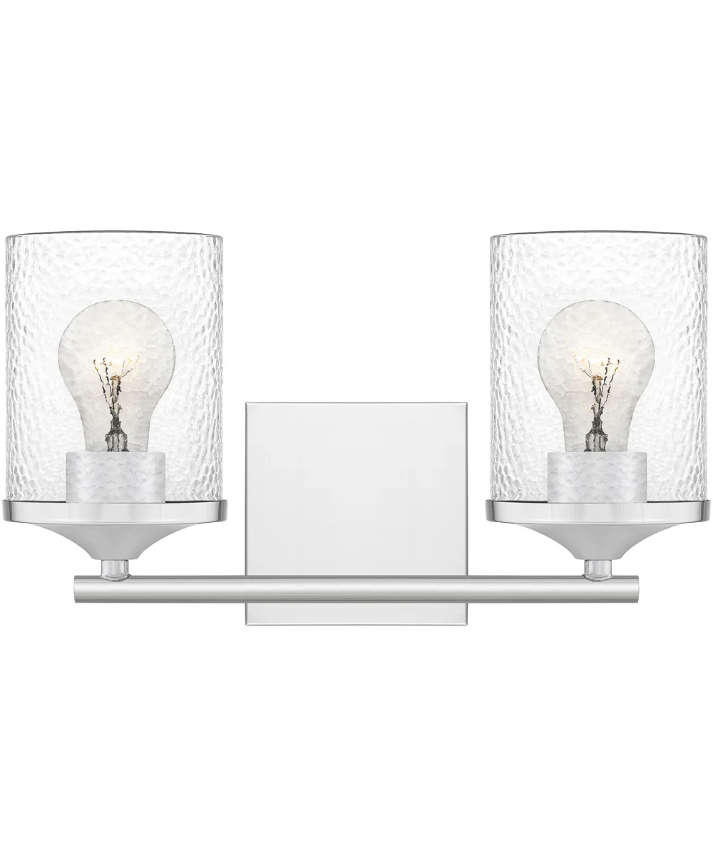 Abner Medium 2-light Bath Light Polished Chrome - Image 2