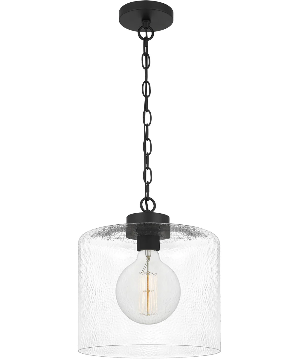 Abner Small 1-light Mini Pendant Matte Black - Image 4