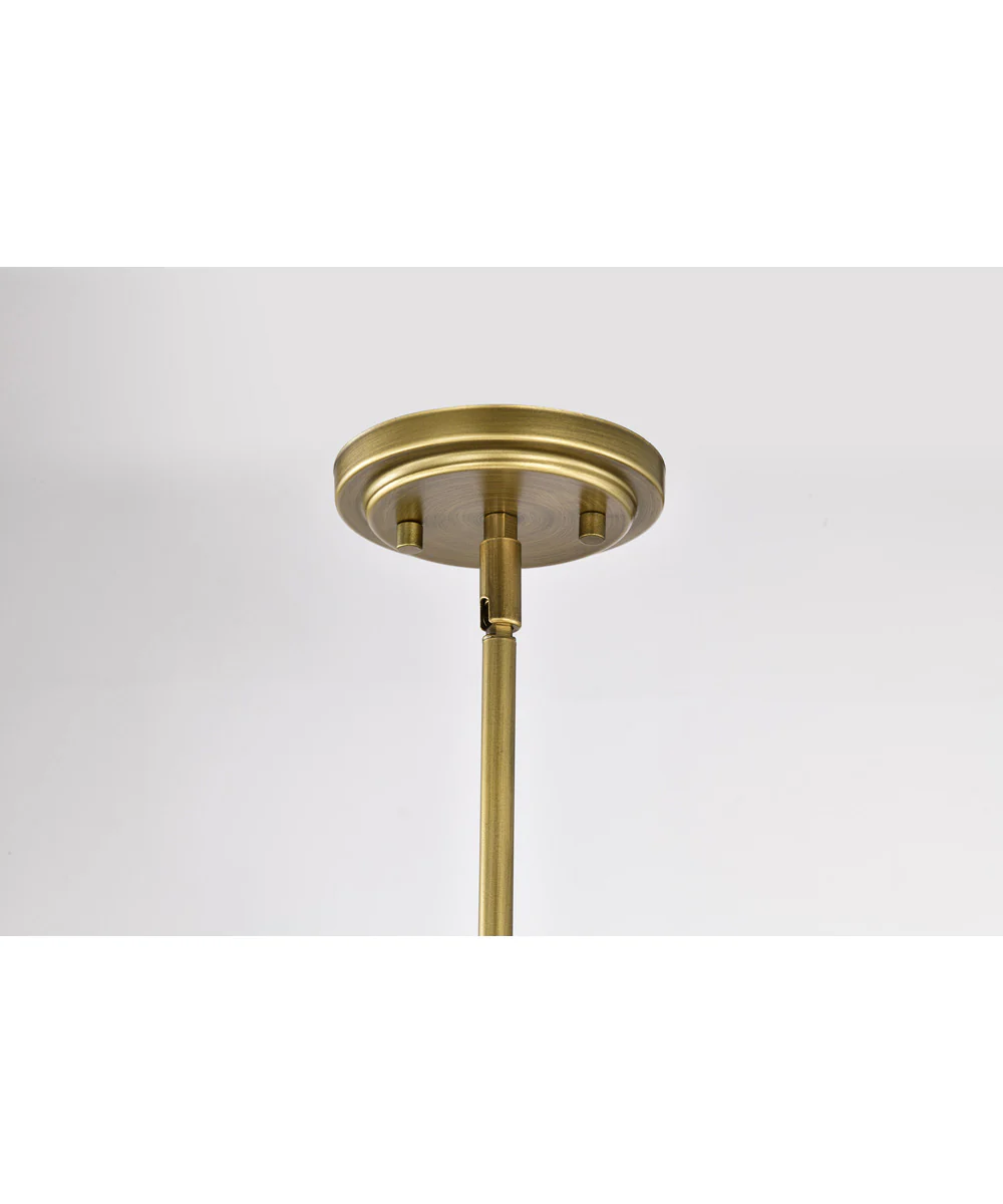 Adina 1-Light Pendant Natural Brass - Image 7