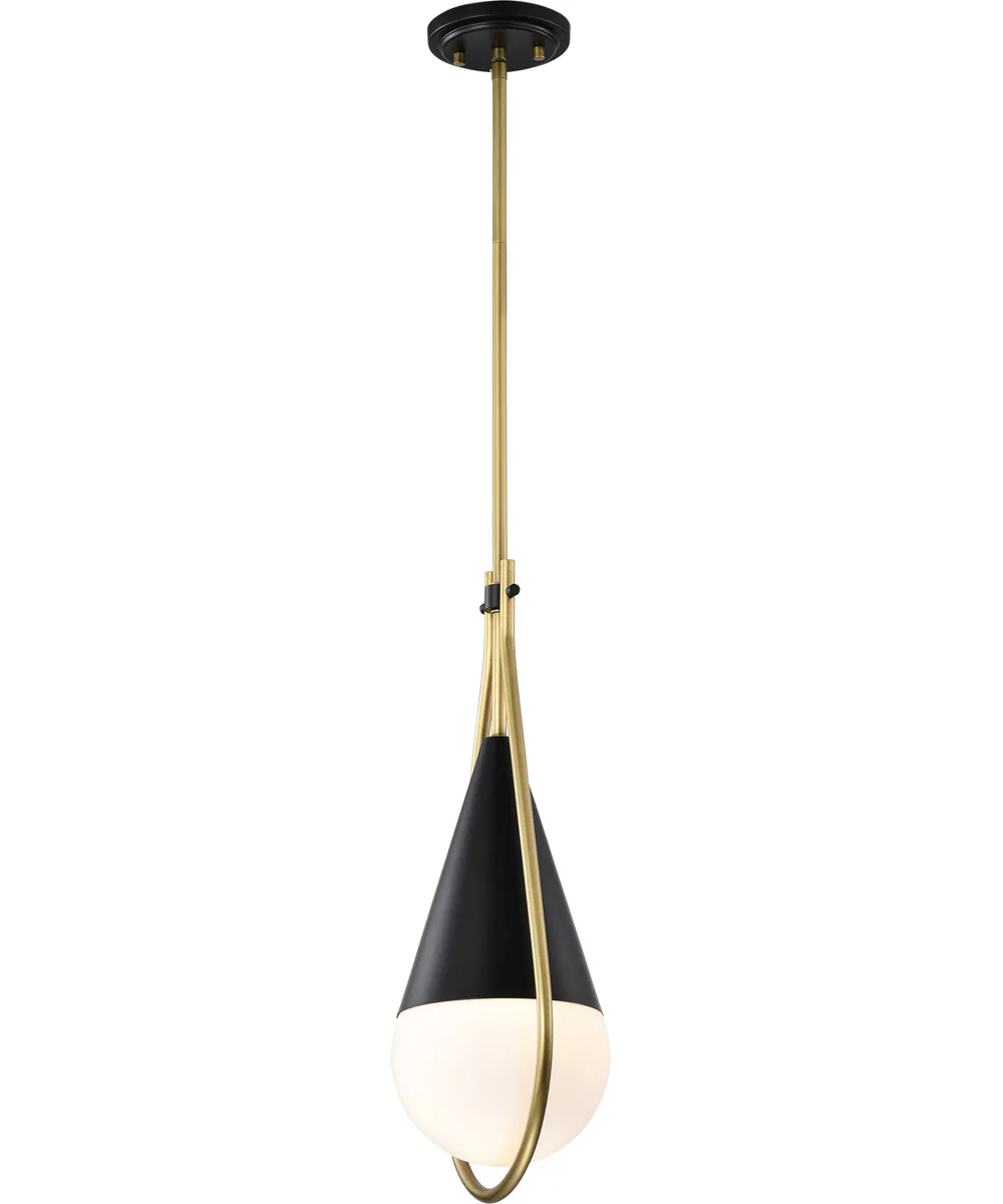 Admiral 1-Light Pendant Matte Black - Image 6