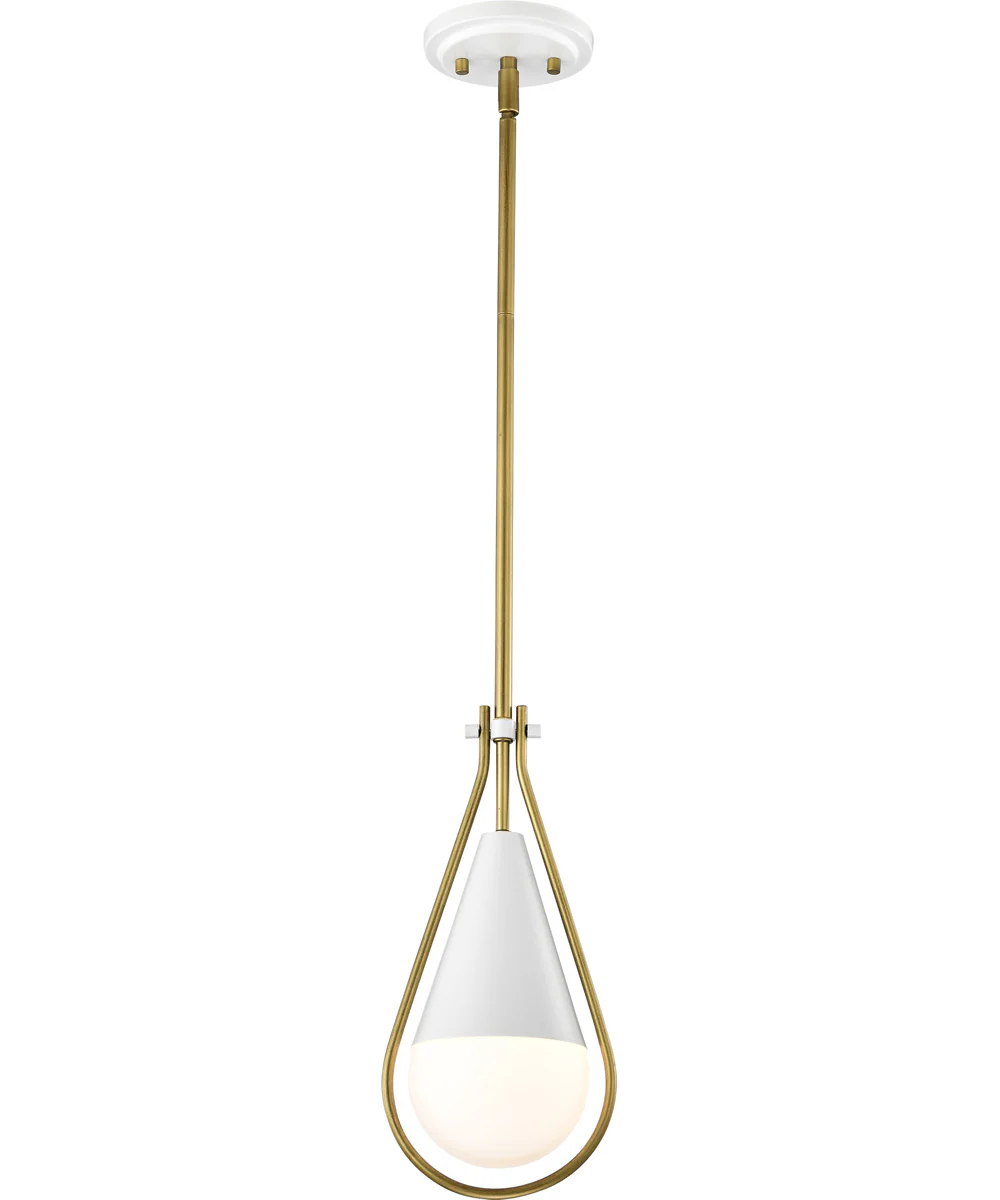 Admiral 1-Light Pendant Matte White - Image 2