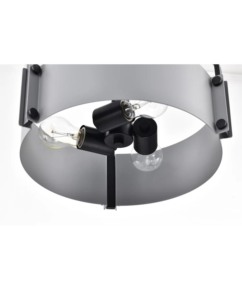 Altos 3-Light Pendant Matte Gray - Image 8
