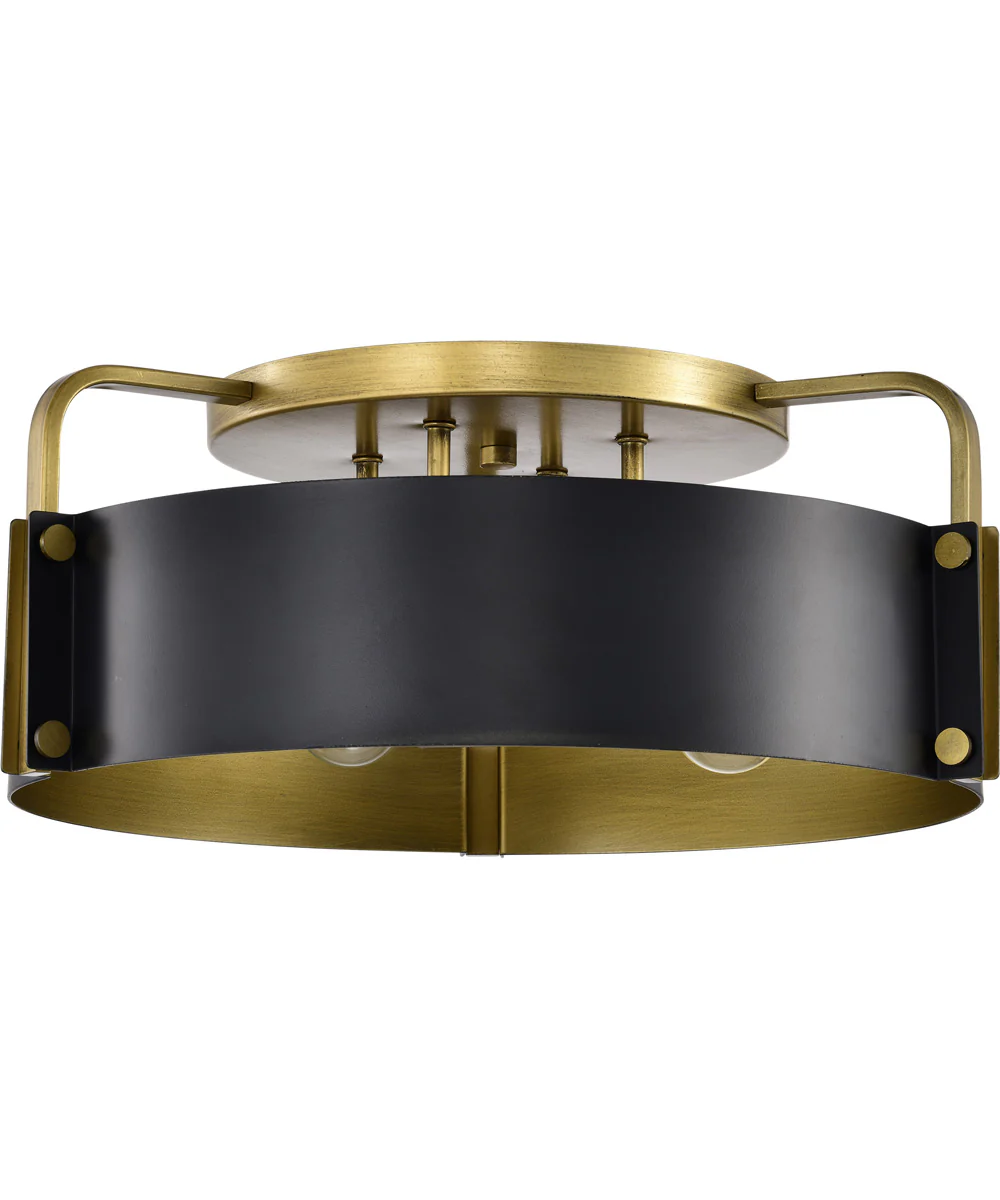 Altos 4-Light Close-to-Ceiling Matte Black - Image 6