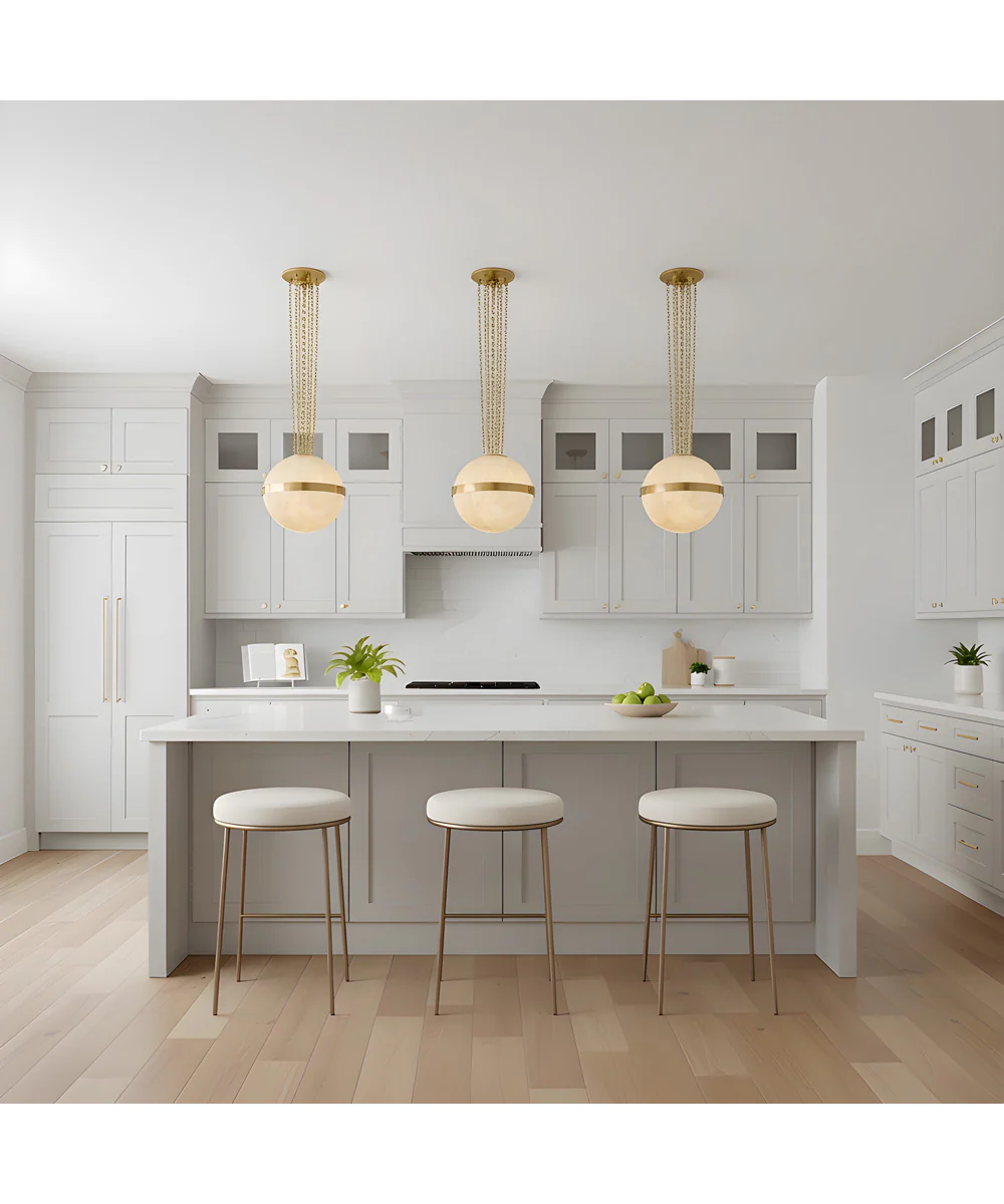Amato 3-light Pendant Brushed Gold - Image 3
