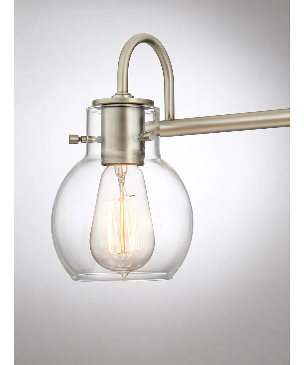Andrews Large 3-light Bath Light Antique Nickel - Image 6