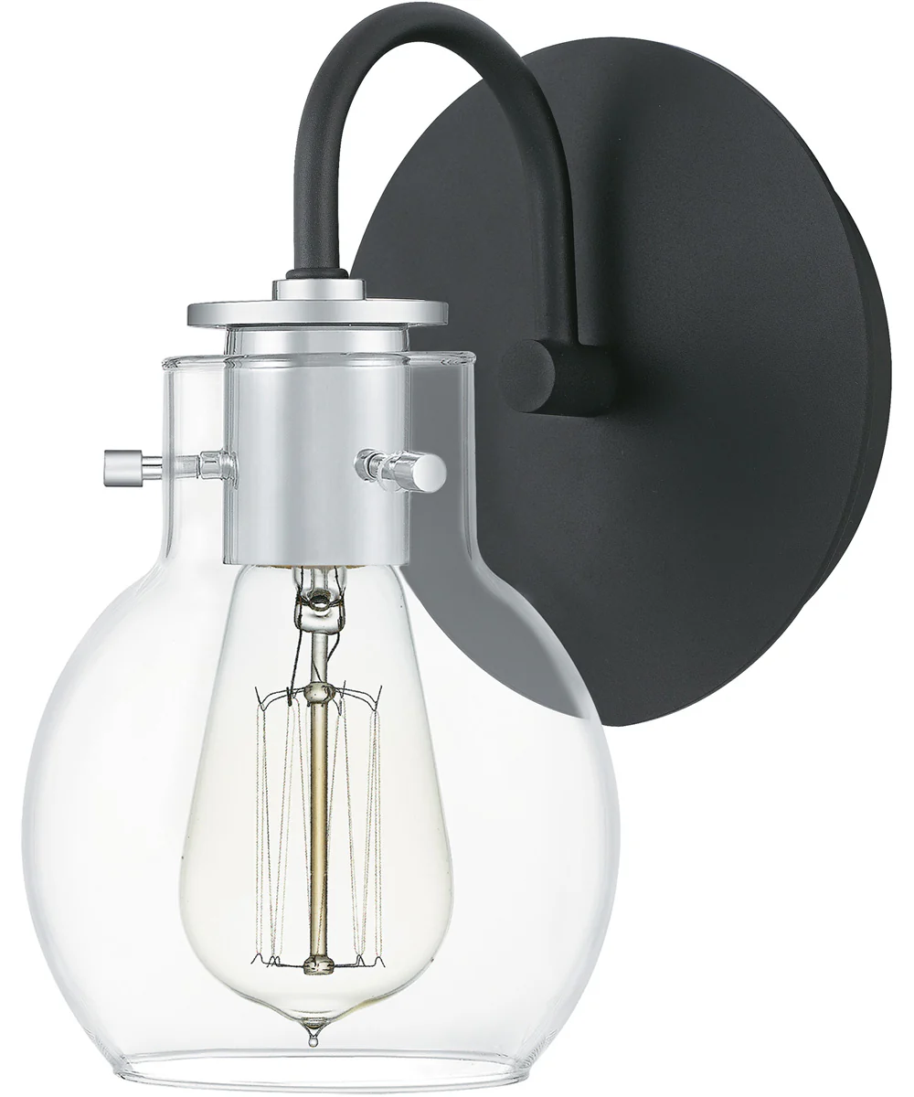 Andrews Small 1-light Wall Sconce Earth Black - Image 3