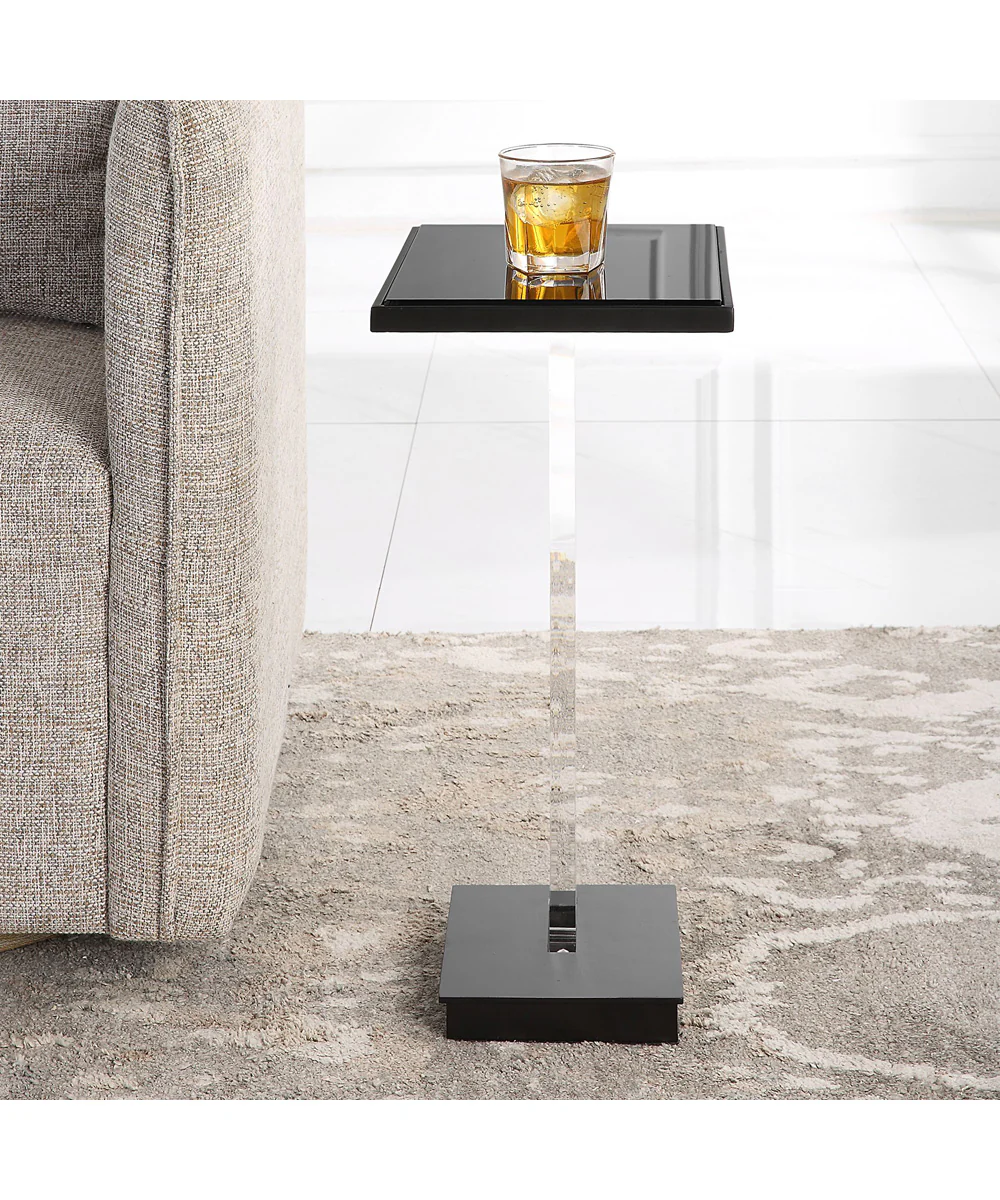 Angle Contemporary Accent Table - Image 4