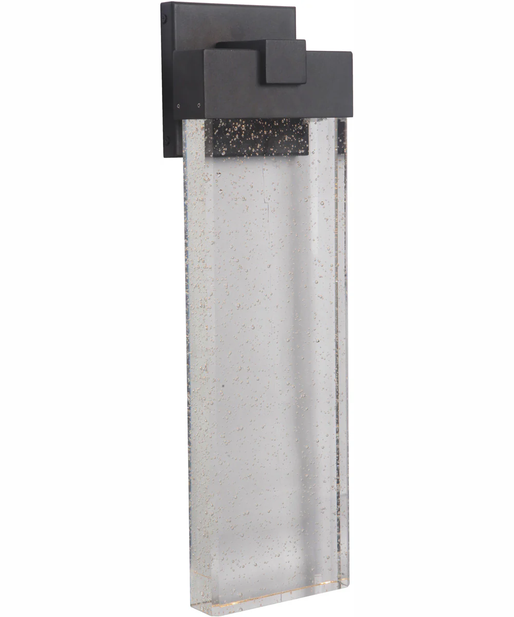 Aria 1-Light Outdoor Wall Lantern Matte Black
