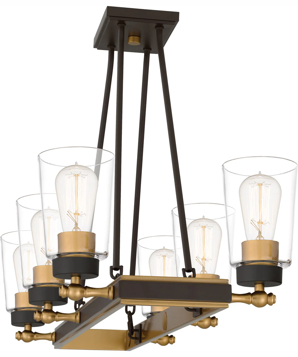 Atwood Small 6-light Island Light Old Bronze - Image 6