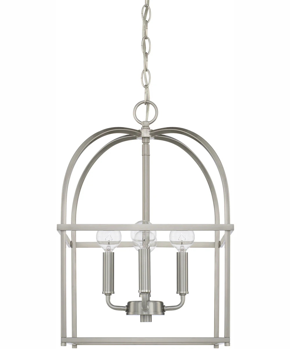 Aubrey 4-Light Foyer Brushed Nickel