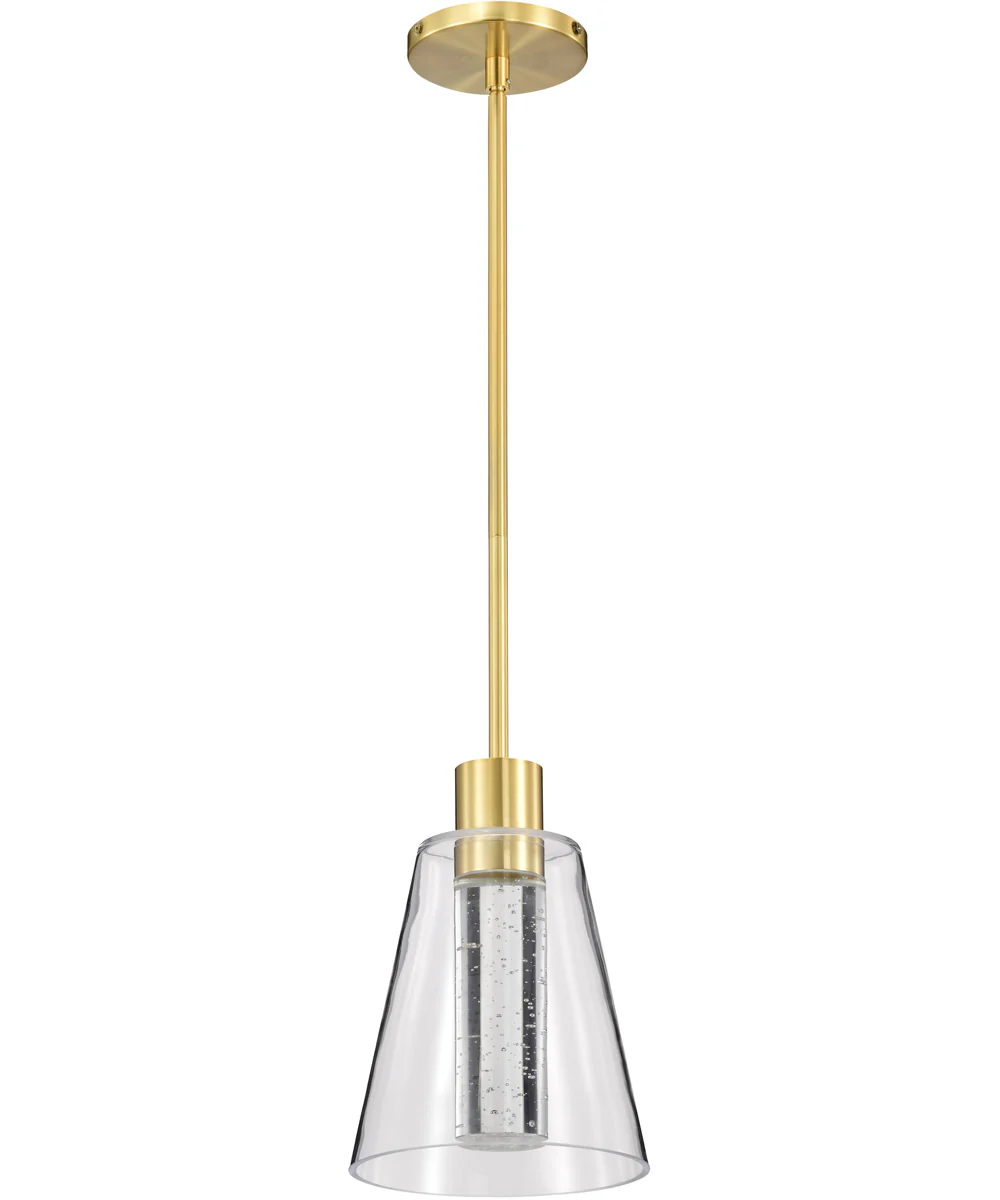 Aura Pendant Brushed Brass