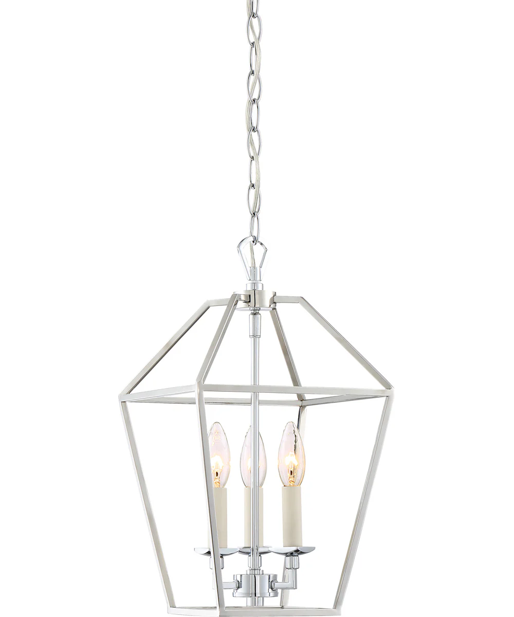 Aviary 3-light Pendant Polished Nickel - Image 2