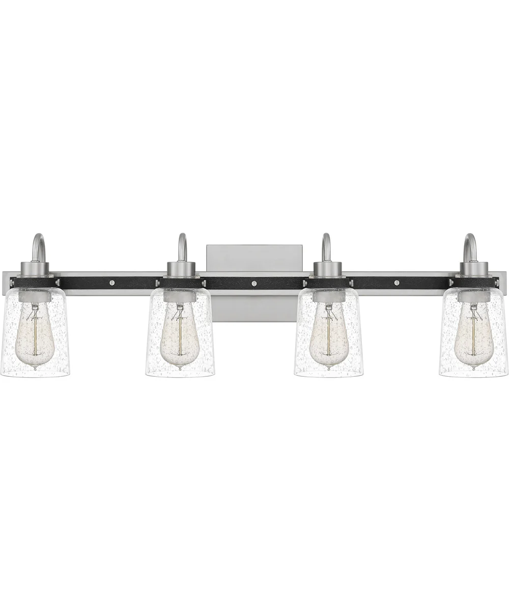 Axel Extra Large 4-light Bath Light Brushed Nickel - Image 3
