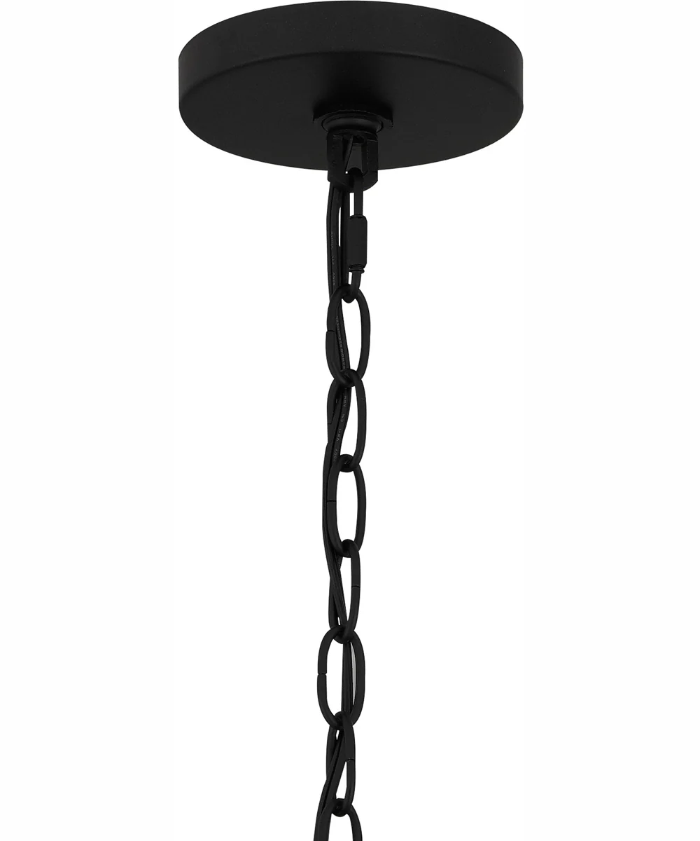 Baltic 5-light Chandelier Matte Black - Image 7