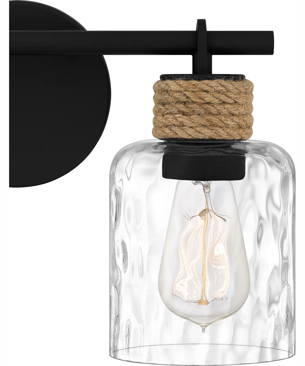 Baltic Medium 2-light Bath Light Matte Black - Image 6