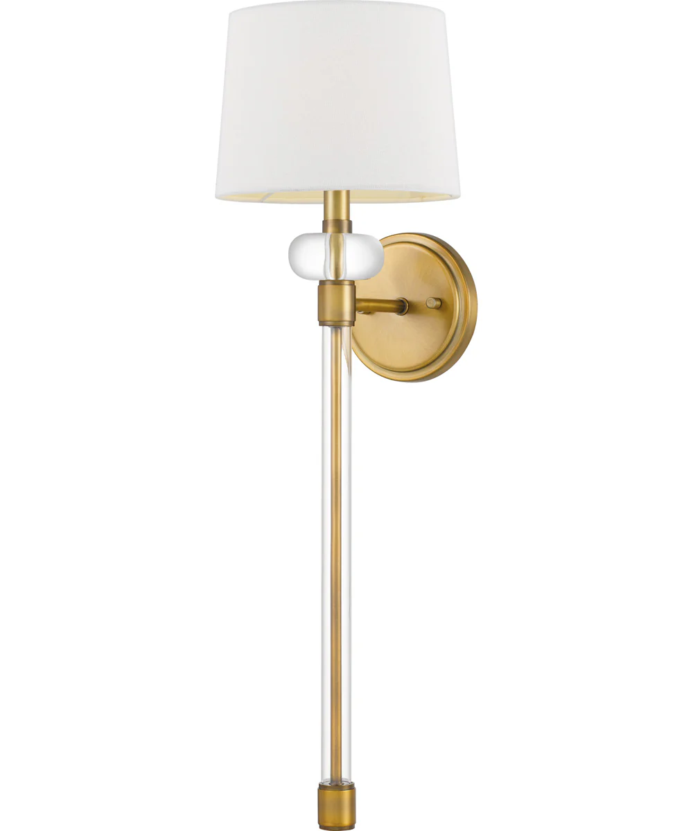 Barbour Small 1-light Wall Sconce Weathered Brass - Image 2