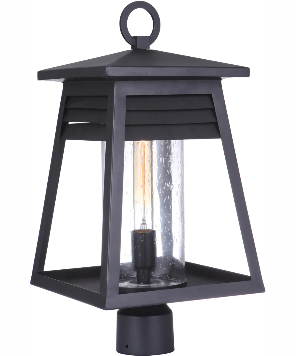 Becca 1-Light Post Mount Matte Black - Image 2