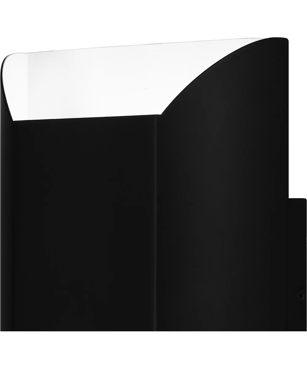 Becklow Medium 2-light Outdoor Wall Light Coastal Armour Aluminum Matte Black - Image 6