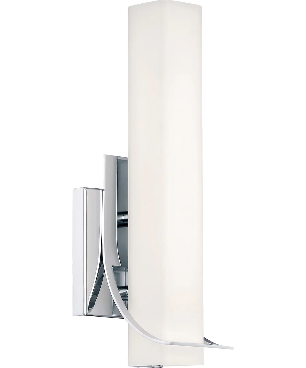 Blade Small Wall Sconce Polished Chrome