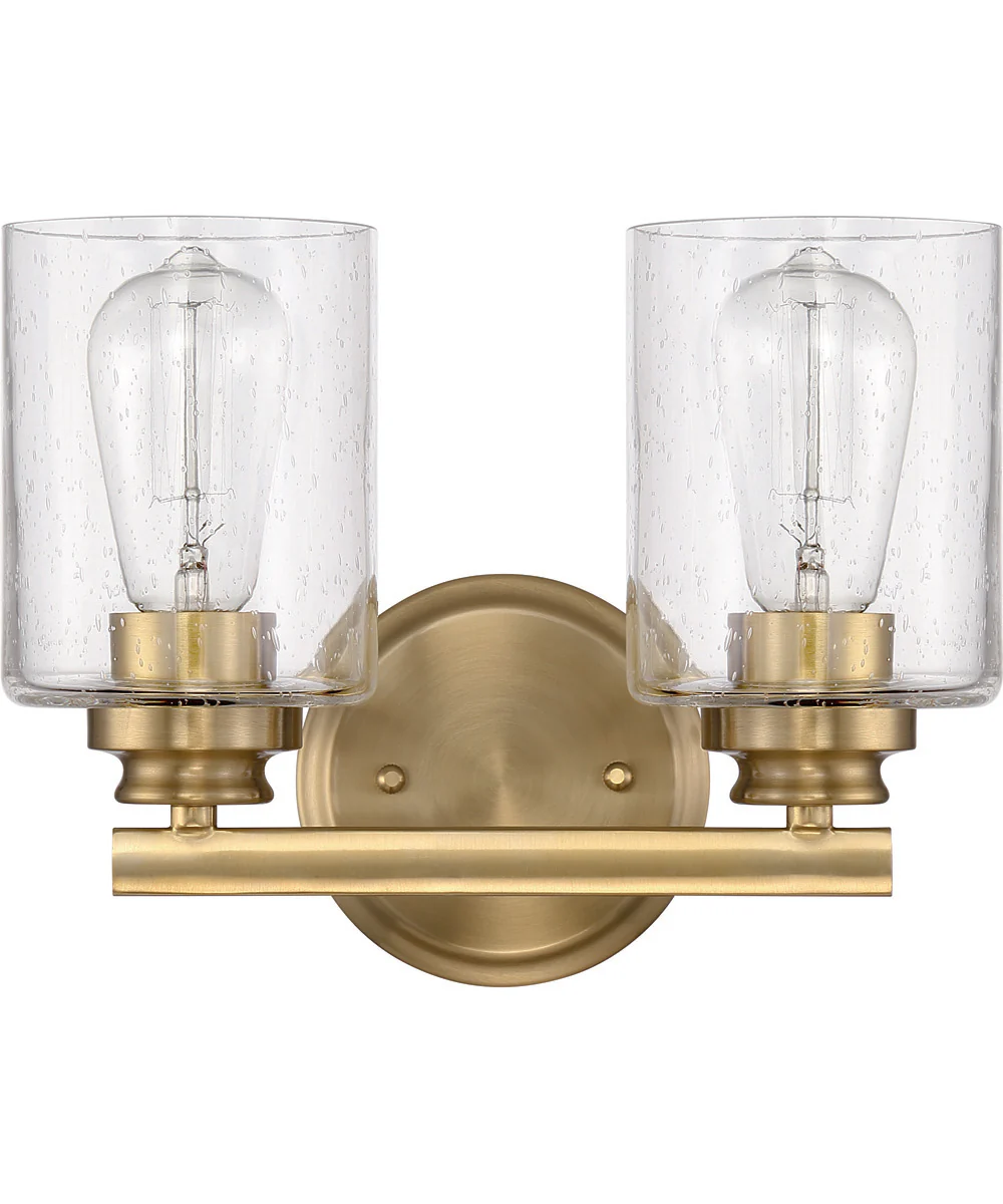 Bolden 2-Light Vanity Satin Brass - Image 3